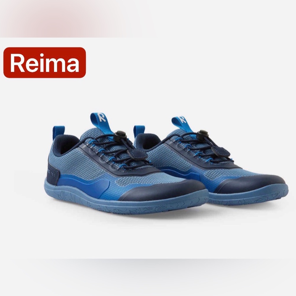 Reima Tallustelu Kids Waterproof Barefoot Shoes – Blue (Size EU 30 / US 12–12.5)